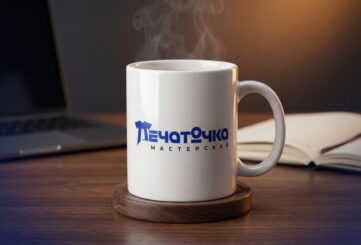 Кружка белая